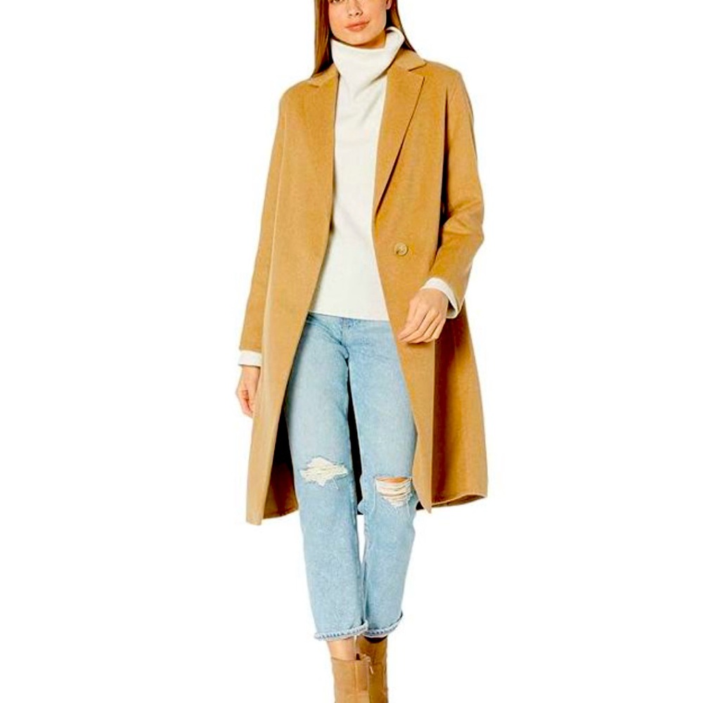 Vince Women's
Wool Blend
Classic Coat, Size Small in Camilla